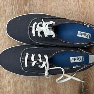 Classic Keds Champion Canvas Sneakers - Navy Blue